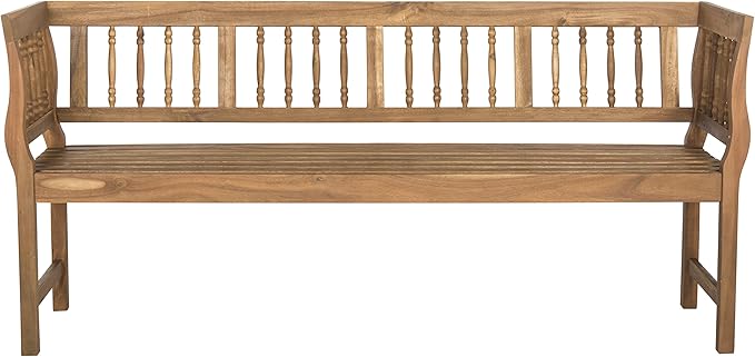 Safavieh PAT6732A Outdoor Collection Brentwood Bench