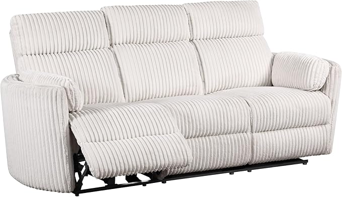 Parker Living Radius - Mega Ivory Power Reclining Sofa Loveseat and Recliner