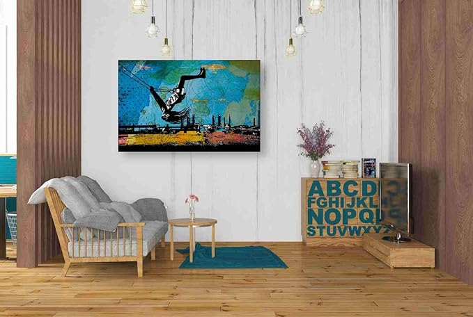 Epic Graffiti 'Visions of the Future: Kepler-186f' Canvas Wall Art, 26" x 40"