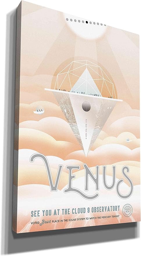 Epic Graffiti 'Visions of the Future: Venus' Canvas Wall Art, 40" x 60"