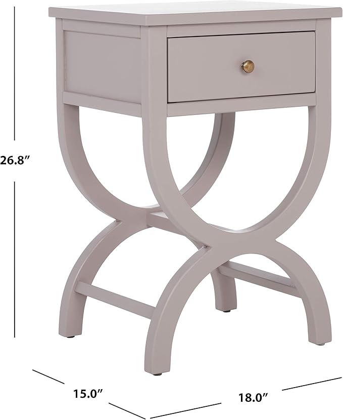Safavieh American Homes Collection Maxine Quartz Grey Accent Table