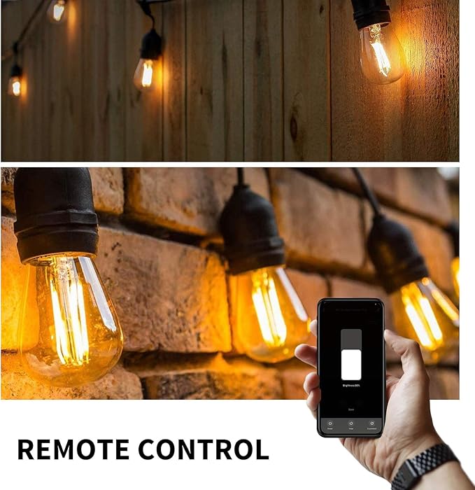 Minoston Heavy Duty Smart Plug, Wi-Fi Outdoor Smart Plug, Dimmer Plug Compatible with Alexa, Smart Life, Google Home