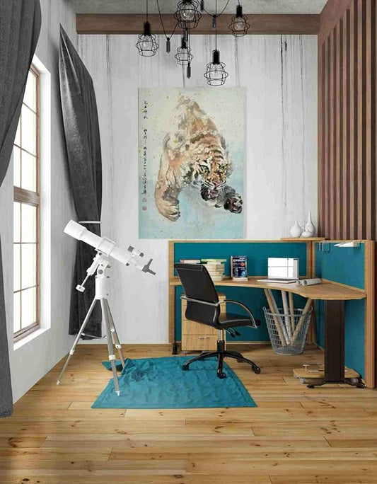 Epic Graffiti 'Pursuit' by River Han, Canvas Wall Art, 26"x40"