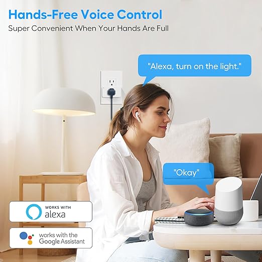 Zwave Plug 800 Series 2 Pack, Zwave Outlet Built-in Repeater Range Extender, Mini Zwave Smart Plug Work with SmartThings, Wink, Alexa, Google Assistant, Z-Wave Hub Required, FCC and ETL Listed, 1875W