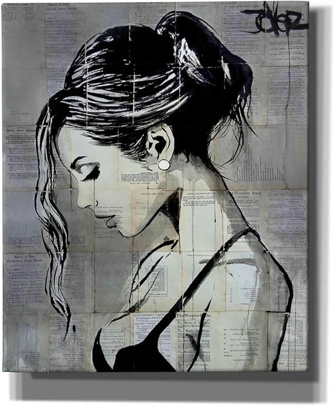 Epic Graffiti 'Being' by Loui Jover, Canvas Wall Art, 20"x24"