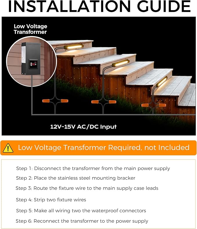 CLOUDY BAY [8 Pack] 7 Inch 5W 5CCT Hardscape Paver Light,Retainng Wall Lights Outdoor,IP65 Waterproof,2700K/3000K/3500K/4000K/5000K Selectable,12V-15 VAC/DC Low Voltage,Frost Lens Step Deck Light