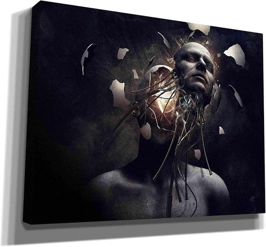 Epic Graffiti 'New Day' by Cameron Gray, Canvas Wall Art, 34"x26"