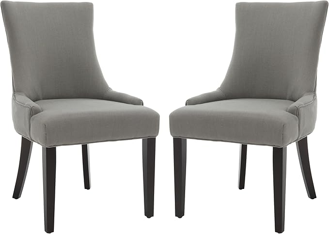 Safavieh Mercer Collection Lester Dining Chairs, Granite, Set of 2