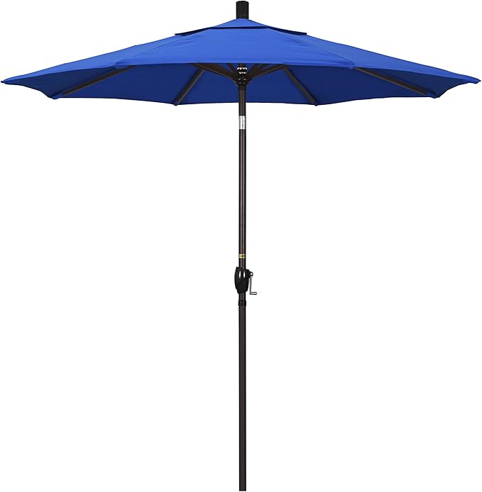 California Umbrella 7.5' Round Aluminum Market Umbrella