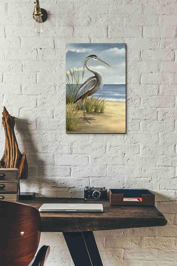 Epic Graffiti 'Shore Bird I' by Ethan Harper Canvas Wall Art, 12"x18"