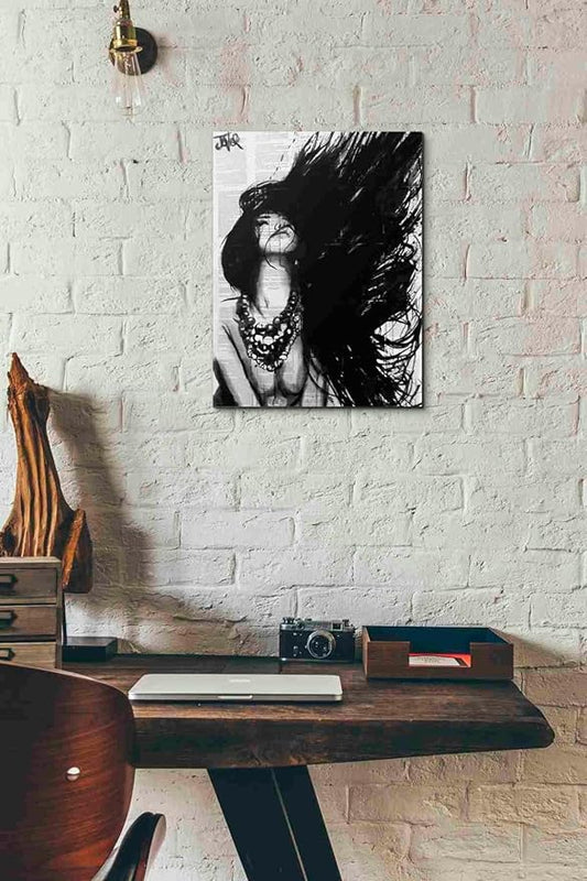 Epic Graffiti 'Amazonia' by Loui Jover, Canvas Wall Art, 12"x16"
