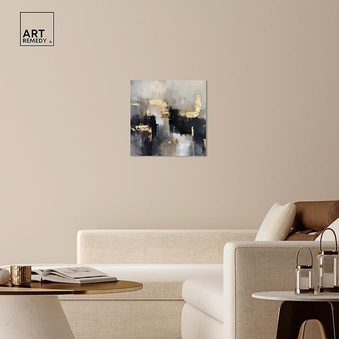 Art Remedy Daring Canvas Colorful Abstract Wall Art, Gallery Wrapped, 24" x 24"