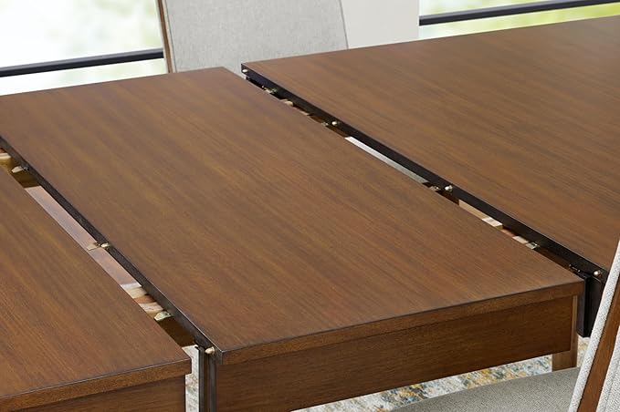 Signature Design by Ashley Lyncott Casual Dining Extension Table, Dark Brown