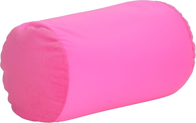 Deluxe Comfort Mooshi Squish Microbead Bed Pillow, 14" x 7" - Airy Squishy Soft Microbeads - Eighteen Fun Bubbly Colors To Choose From - Cuddly And Fun Dormroom Accessory - Bed Pillow, Hot Pink