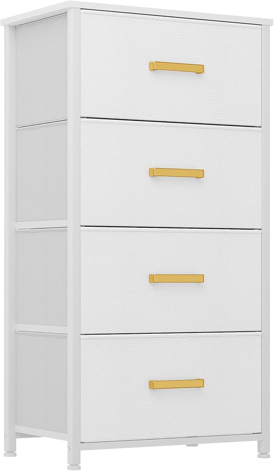 YITAHOME Dresser with 4 Drawers - Fabric Storage Tower, Organizer Unit for Room, Living Room, Hallway, Closets