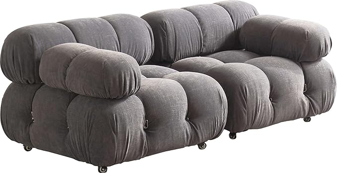 Creative Co-Op Mimosa Modular Bread Loveseat Sofas