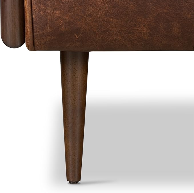 Poly & BARK Viborg Lounge Chair in Chocolate Brown
