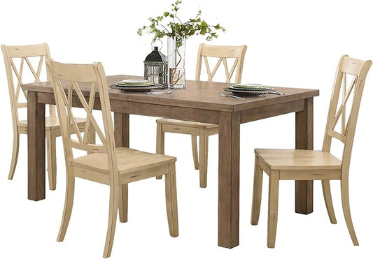 Lexicon 5-Piece Dining Set, Buttermilk