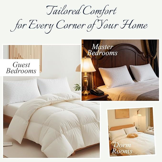 Bed Pillows Cross Cut Memory Foam for Sleeping,King Size Bedding Pillow(White), Washable Supportive Pillow for Sleeping, Adjustable Density for Back, Stomach and Side Sleeper
