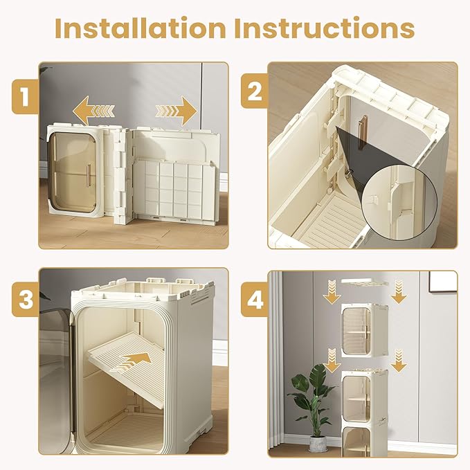 3 Tier Slim Bathroom Storage Cabinet, Narrow Organizer with Wheels and Toilet Paper Holder, Waterproof, No Assembly Required, Perfect for Small Spaces in Bathroom, Kitchen and Bedroom