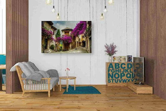 Epic Graffiti 'Bougainvillea' Canvas Wall Art, 40"x26"