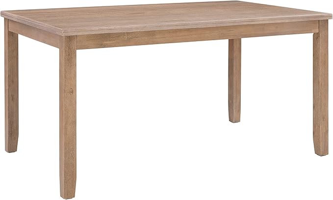 Linon Carter Greywash Wooden Dining Table