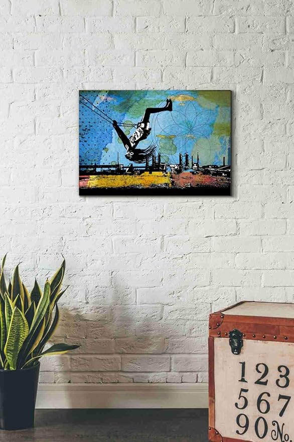 Epic Graffiti 'Visions of the Future: Kepler-186f' Canvas Wall Art, 18" x 26"