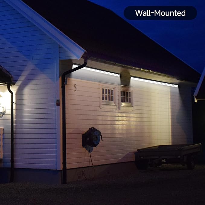 Wall Washer Light Real 72W LED 6000K Daylight Wash Lighting, IP66 Waterproof LED, Outdoor for Landscape Yard Studio Church Commercial Building Wall Wash Light, US Plug.
