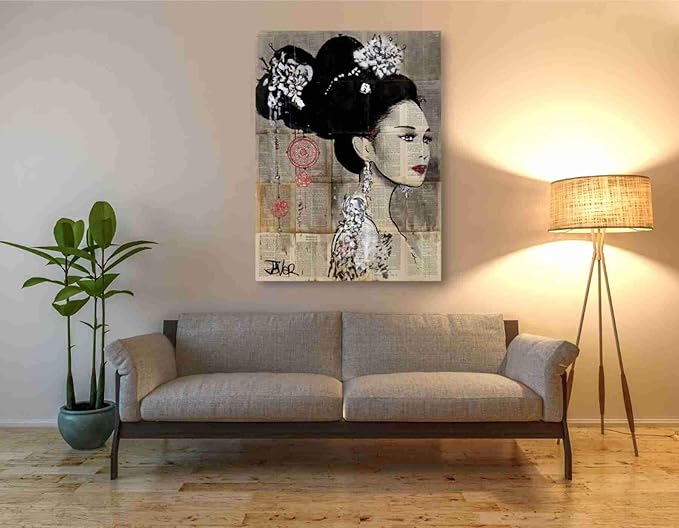 Epic Graffiti 'Yu' by Loui Jover, Canvas Wall Art, 40"x54"