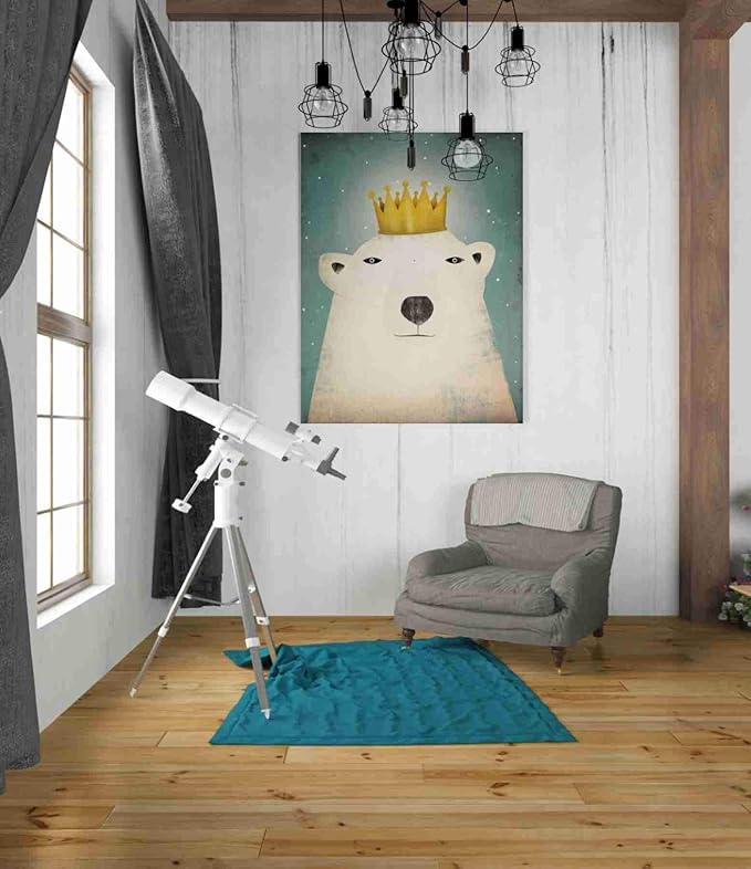 Epic Graffiti 'Polar King' by Ryan Fowler, Canvas Wall Art, 40"x54"