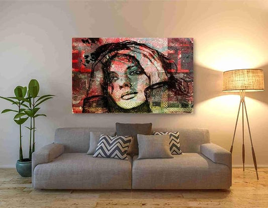 Epic Graffiti 'Daydream' by DB Waterman, Canvas Wall Art, 60"x40"