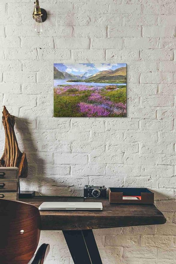 Epic Graffiti 'Heather Scotland' by Chris Vest, Canvas Wall Art, 16"x12"