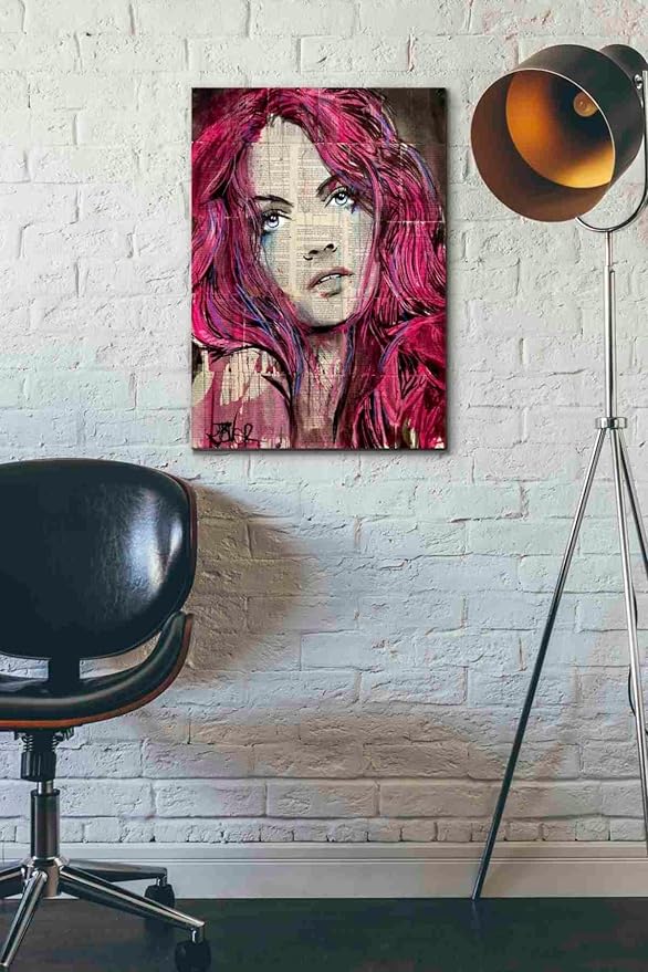 Epic Graffiti 'Incinerate' by Loui Jover, Canvas Wall Art, 18"x26"