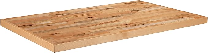 Flash Furniture Mayfair 30" x 48" Rectangle Butcher Block Style Table Top
