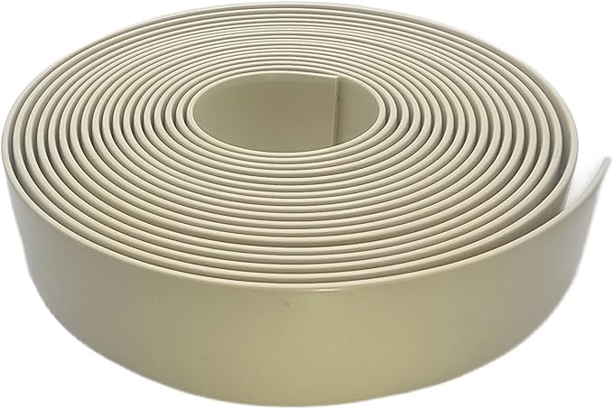 2" x20' ft Vinyl Straps for Outdoor Furniture Replacement Patio Lawn Furniture Repair Strap Strapping Matte Finish (Driftwood) + 20 Free Rivets