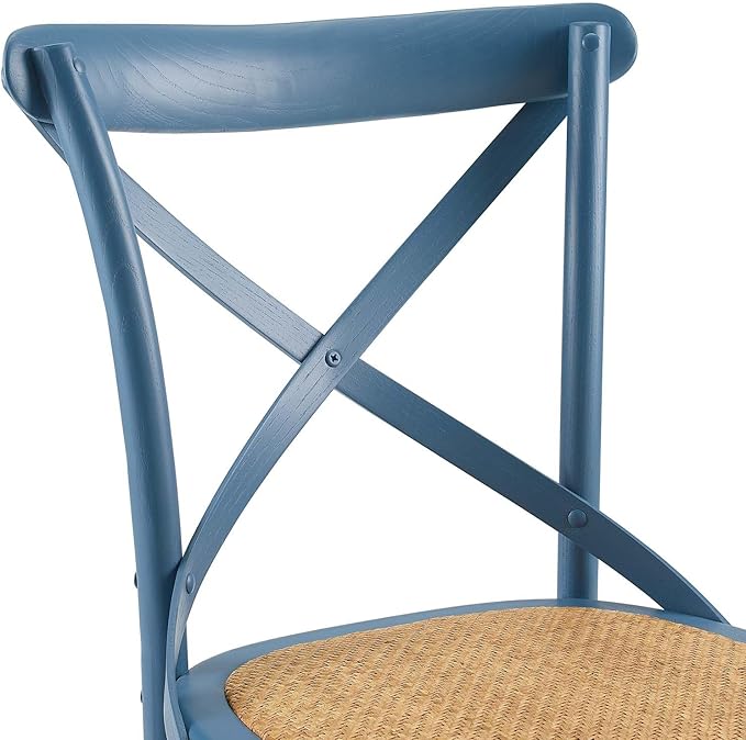Modway Gear Dining Side Chair, Harbor 21 x 19.5 x 34.5