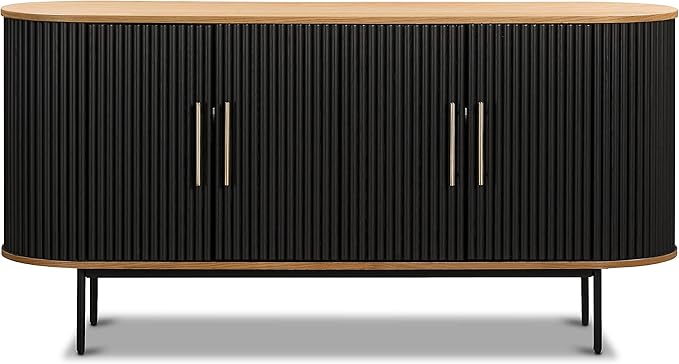 Poly & BARK Noir Sideboard in Black