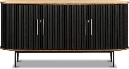 Poly & BARK Noir Sideboard in Black
