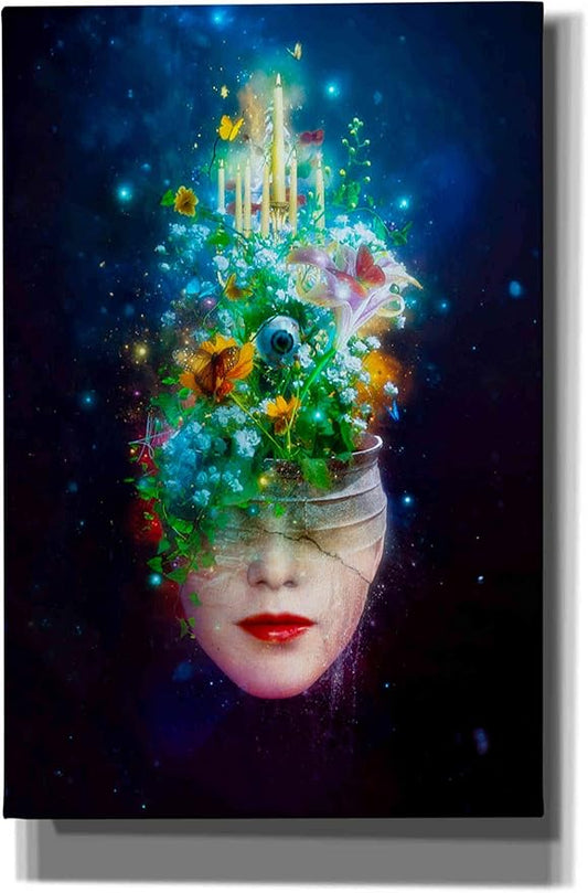 Cortesi Home 'Herbal Movement' by Mario Sanchez Nevado, Canvas Wall Art, 40"x60"
