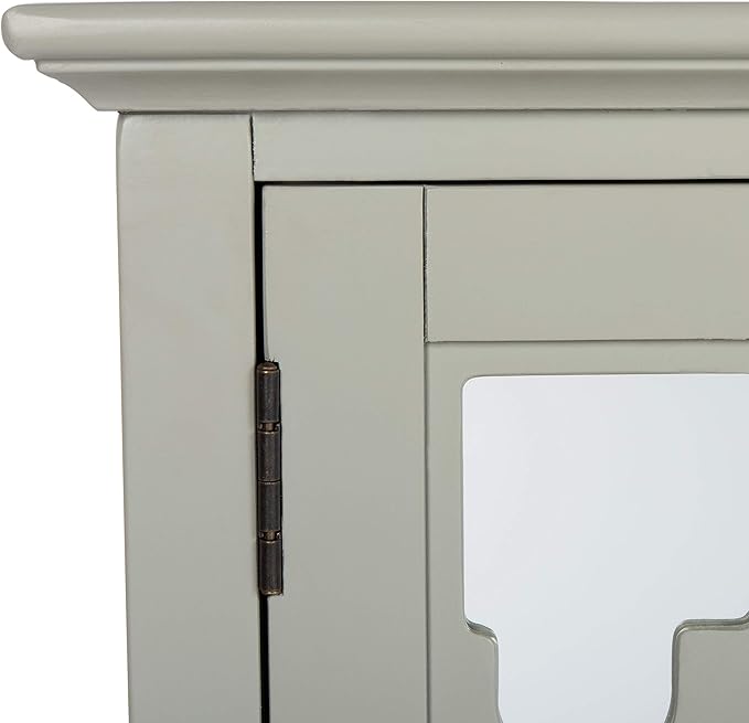 Safavieh Couture Home Juliette Contemporary Grey Mirrored Sideboard