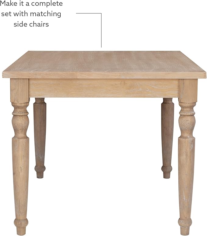 Linon Dining Table Brown