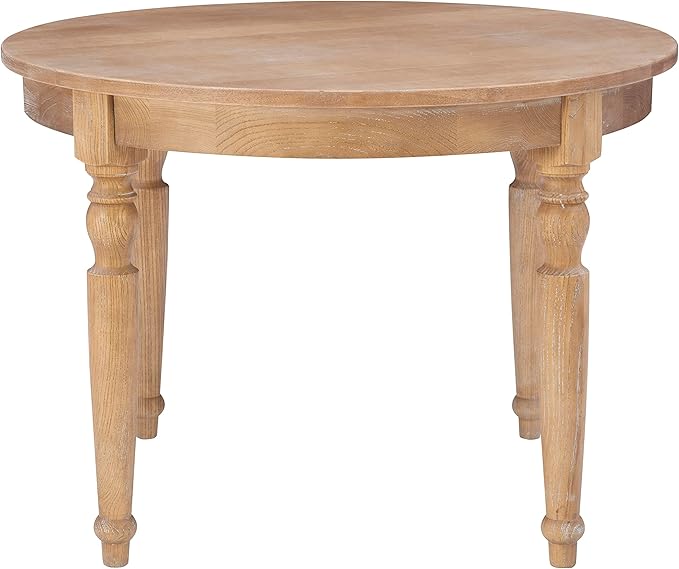 Linon Table, Light Natural Brown, 42 x 42 x 30
