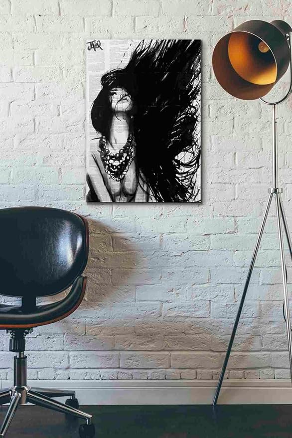 Epic Graffiti 'Amazonia' by Loui Jover, Canvas Wall Art, 18"x26"