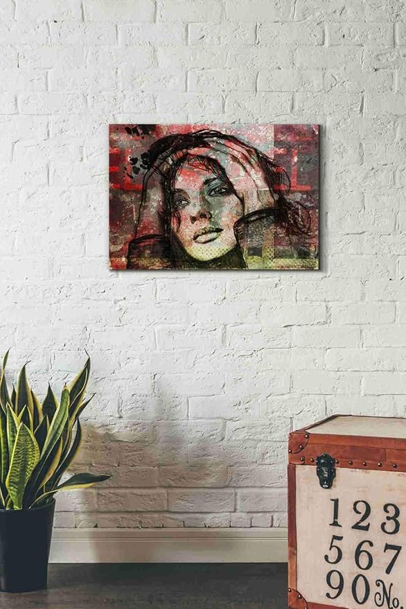 Epic Graffiti 'Daydream' by DB Waterman, Canvas Wall Art, 26"x18"