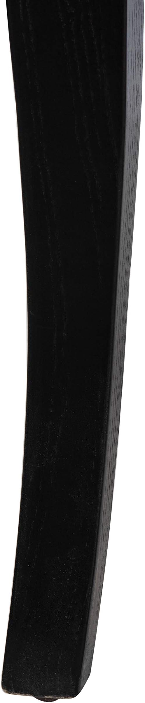 SAFAVIEH Home Collection - Maika Black & Natural Brown Solid Wood & Cane Rattan Dining Chair, Fully Assembled (DCH9500D)