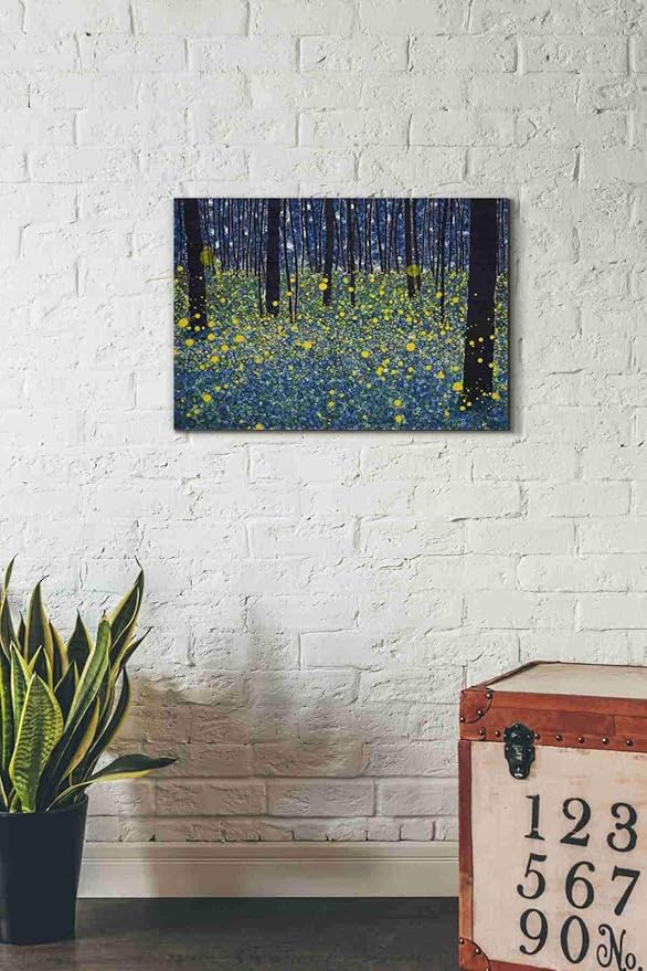 Epic Graffiti 'Luminous' by DB Waterman, Canvas Wall Art, 26"x18"