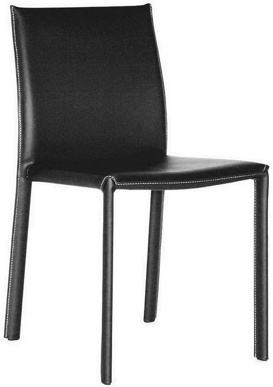 Baxton Studio ALC-1822 Black Dining-Chairs, One Size