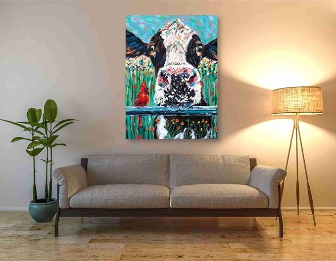 Epic Graffiti 'Farm Buddies I' by Carolee Vitaletti Canvas Wall Art, 40"x54"