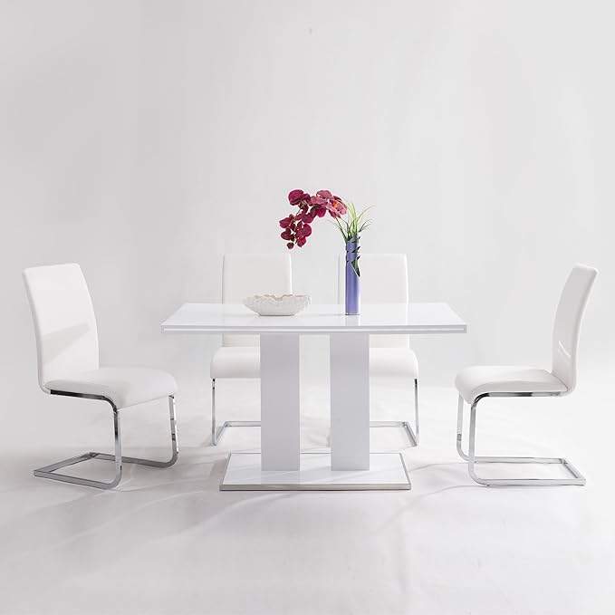 Todea Dining Table, White