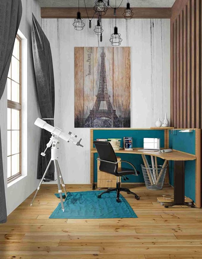 Epic Graffiti 'Rustic Eiffel Tower' by Karen Smith, Canvas Wall Art, 26"x40"